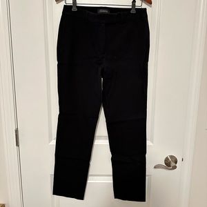Talbots High Waist Straight Pant Size 6 Black